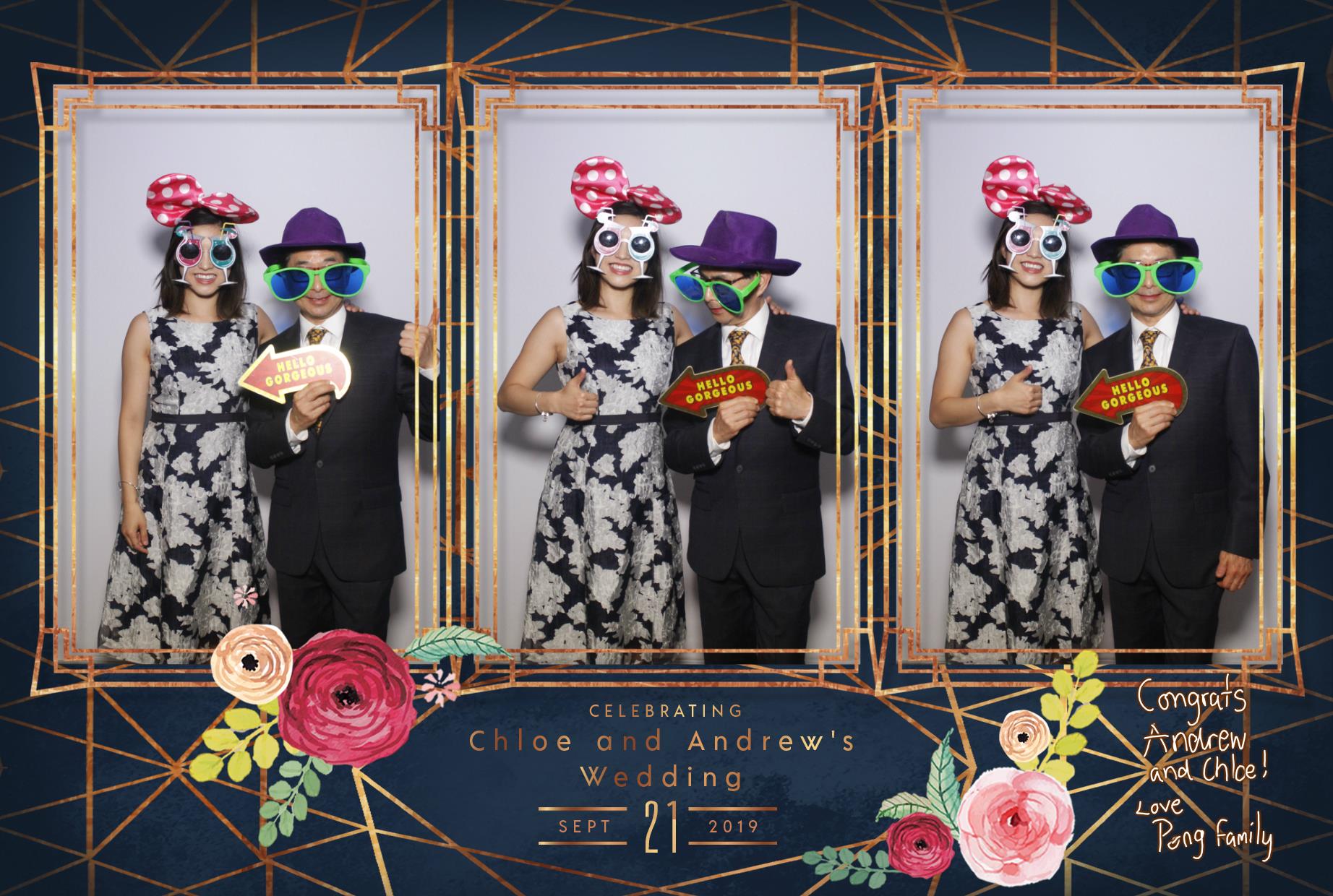 Chloe and Andrew's Wedding | View more photos from the event at gallery.myphotoboothexperience.co.uk/u/MyPhotoBoothExperienceLtd/Chloe-and-Andrews-Wedding